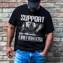 Load image into Gallery viewer, Support Our Firefighters T-Shirt - Pray for California Shirts PopCulturePrints