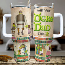 Load image into Gallery viewer, Personalized Ogre Dad Tumbler - Fun Gift for Father's Day Tumbler Cup PopCulturePrints