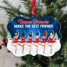 Load image into Gallery viewer, Personalized Dance Friends Christmas Ornament Ornament PopCulturePrints