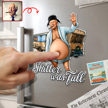 Load image into Gallery viewer, Personalized Fun Weird Man Anti-collision Acrylic Fridge Magnet