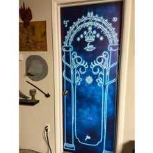 Load image into Gallery viewer, Fantasy Magic Gate Door Cover - Perfect Gift for Movie Fans and Bookworms Door Covers PopCulturePrints