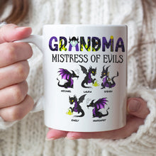 Load image into Gallery viewer, Personalized Evil Mom Mistress of Evils Coffee Mug Coffee Mug PopCulturePrints