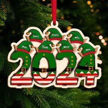Load image into Gallery viewer, Personalized 2024 Family Movie Lover Christmas Ornament Ornament PopCulturePrints
