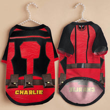 Load image into Gallery viewer, Dogpool - Custom Themed Pet Shirt Pet Shirt PopCulturePrints