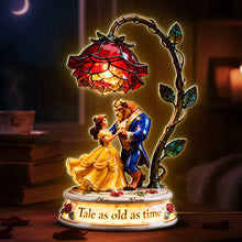 Load image into Gallery viewer, Love's Eternal Glow: Personalized Romantic Couple Acrylic Light Box Light Box PopCulturePrints