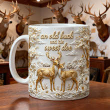Load image into Gallery viewer, “An Old Buck and His Sweet Doe” - Precious Deer & Doe Couple Coffee Mug, Personalized Gift for Couples Coffee Mug PopCulturePrints