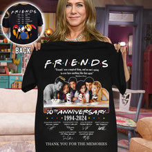 Load image into Gallery viewer, Friends TV Show 30th Anniversary Shirt - Classic 90s Sitcom Tribute Shirts PopCulturePrints