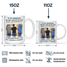 Load image into Gallery viewer, To My Son - The Only Thing Better Than Being Your Father - Personalized Mug Mug PopCulturePrints