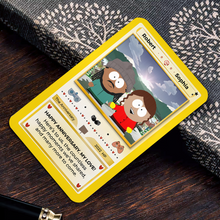 Load image into Gallery viewer, Personalized Couples Anniversary Wallet Card | Custom Valentine's Day Gifts Wallet Card PopCulturePrints