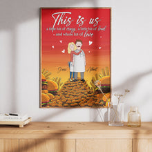 Load image into Gallery viewer, Custom Cartoon Couple Canvas Print - Perfect Personalized Gift Poster & Canvas PopCulturePrints