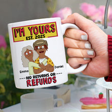 Load image into Gallery viewer, Personalized Couples Coffee Mug - Unique Valentine's Day Gifts for Special Occasions Coffee Mug PopCulturePrints