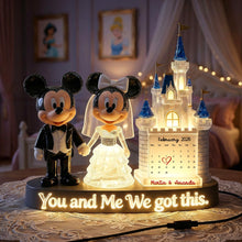 Load image into Gallery viewer, You and Me We Got This - Personalized Wedding Couple Light Box Gift Light Box PopCulturePrints