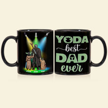 Load image into Gallery viewer, Personalized Yoda Best Dad Mug - Custom Names Coffee Mug PopCulturePrints