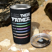 Load image into Gallery viewer, Personalized 'I Am Their Father' Custom Tumbler Tumbler Cup PopCulturePrints