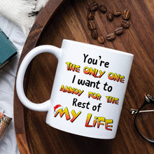 Load image into Gallery viewer, Personalized Cat Couple Mug - Funny Valentine's Day Gifts and Christmas Gift for Couples Coffee Mug PopCulturePrints