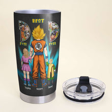 Load image into Gallery viewer, Daddy: Our Super Saiyan Hero Personalized Tumbler Tumbler Cup PopCulturePrints