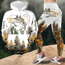 Load image into Gallery viewer, Custom Fishing Lover's Hoodie & Leggings Set AOP Products PopCulturePrints