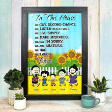 Load image into Gallery viewer, Personalized Dog Lover Couple Doormat - Call First Design Poster & Canvas PopCulturePrints