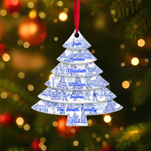 Load image into Gallery viewer, Create Lasting Memories This Christmas - Personalized Family Christmas Tree Ornament Ornament PopCulturePrints