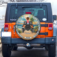 Load image into Gallery viewer, Personalized Girl Jeep Phone Case - Customizable Name & Design Tire Covers PopCulturePrints