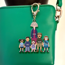 Load image into Gallery viewer, "Momma, You're the Best!" - Personalized Keychain for Moms and Grandmas - Custom Gift for Mother's Day Keychains PopCulturePrints