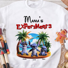 Load image into Gallery viewer, Personalized Mama's Experiments Sweatshirt - Custom Mother's Gift Shirts PopCulturePrints