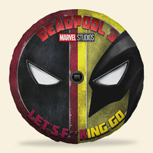 Load image into Gallery viewer, Personalized Funny Photo Luggage Cover – Ideal Gift for Upcoming Trips Tire Covers PopCulturePrints