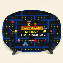 Load image into Gallery viewer, Personalized Arcade Game Resin Plate for Grandparents Resin Plate PopCulturePrints