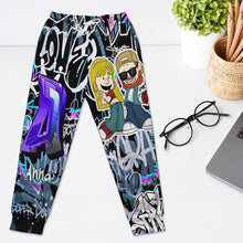 Load image into Gallery viewer, Trendy Y2K Personalized Couple Sweatpants | Love Era Style - Valentine's Day Gifts Shorts and Pants PopCulturePrints