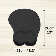 Load image into Gallery viewer, "It's Not Just a Mouse Pad, It's a Statement!" - Funny Mouse Pad with Armrest - Personalized Gift for Couples, Friends, and Gamers Mouse Pads PopCulturePrints