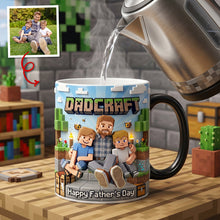 Load image into Gallery viewer, Celebrate Creativity with Dadcraft - Personalized Magic Mug for Dads Coffee Mug PopCulturePrints