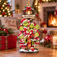 Load image into Gallery viewer, “Celebrate the Season with Family Joy” - Personalized Family Christmas Lantern Ornament - Unique Gift for Family Gatherings and Holiday Celebrations