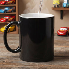 Load image into Gallery viewer, “Join the Adventure with Daddy’s Crew!” - Personalized Magic Ceramic Coffee Mug - Gift for Dad, Grandpa, and Loved Ones Coffee Mug PopCulturePrints