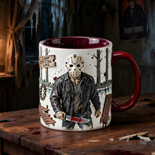 Load image into Gallery viewer, “Unleash Your Inner Villain” - Creepy Villain Accent Mug, Personalized Gift for Horror Fans Coffee Mug PopCulturePrints