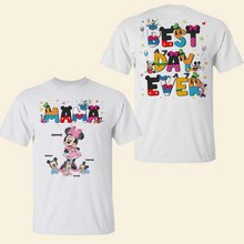Load image into Gallery viewer, “Best Day Ever - Mama” Personalized Shirt - Perfect Gift for Mom & Grandma Shirts PopCulturePrints
