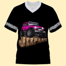 Load image into Gallery viewer, Personalized Jeep Girl Cap with Sunflower and Custom Name AOP Products PopCulturePrints