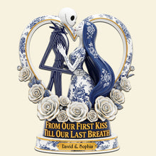 Load image into Gallery viewer, Ghoulmates Forever - A Personalized Acrylic Plaque for Couples Shaped Plaques PopCulturePrints