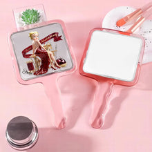 Load image into Gallery viewer, Just a Girl Who Loves Sewing - Personalized Sewing Handle Mirror Mirror PopCulturePrints