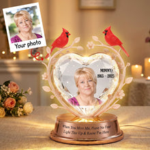 Load image into Gallery viewer, Illuminate Their Memory - Custom Photo Memorial Acrylic Light Box - Personalized Memorial Gifts for Loved Ones Light Box PopCulturePrints