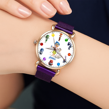 Load image into Gallery viewer, Cute Teacher Quartz Watch - Personalized Gift for Teachers with Custom Name Quartz Watch PopCulturePrints