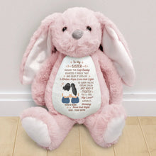 Load image into Gallery viewer, I Filled It With My Wishes - Personalized Soft Toy Bunny for Best Friends Soft Toy Bunny PopCulturePrints