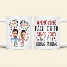 Load image into Gallery viewer, Personalized Annoying Each Other Coffee Mug for Couples Coffee Mug PopCulturePrints
