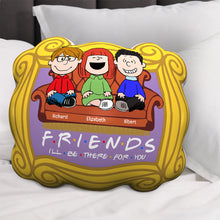 Load image into Gallery viewer, Personalized Friends Pillow - Custom Gift for Besties Pillow PopCulturePrints