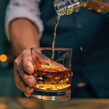 Load image into Gallery viewer, Fishing Man Whiskey Glass - A Perfect Gift for Fishing Enthusiasts Whiskey Glass PopCulturePrints