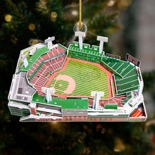 Load image into Gallery viewer, Personalized Baseball Stadium Ornament - Perfect Gift for Baseball Enthusiasts Ornament PopCulturePrints