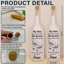 Load image into Gallery viewer, My Mind Still Talks To You - Personalized Bottle Light Bottle Light PopCulturePrints