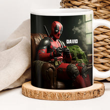 Load image into Gallery viewer, Custom Weed Lover Coffee Mug with Hero Design Coffee Mug PopCulturePrints