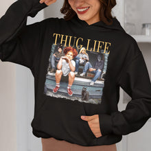 Load image into Gallery viewer, Thug Life Witches Hoodie Shirts PopCulturePrints