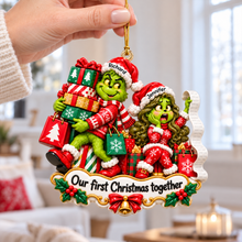Load image into Gallery viewer, Our First Christmas Together Ornament - Personalized Gift for Couples