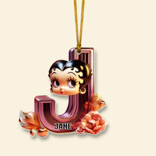 Load image into Gallery viewer, Personalized Movie Lover Alphabet Ornament - Christmas Gift Ornament PopCulturePrints